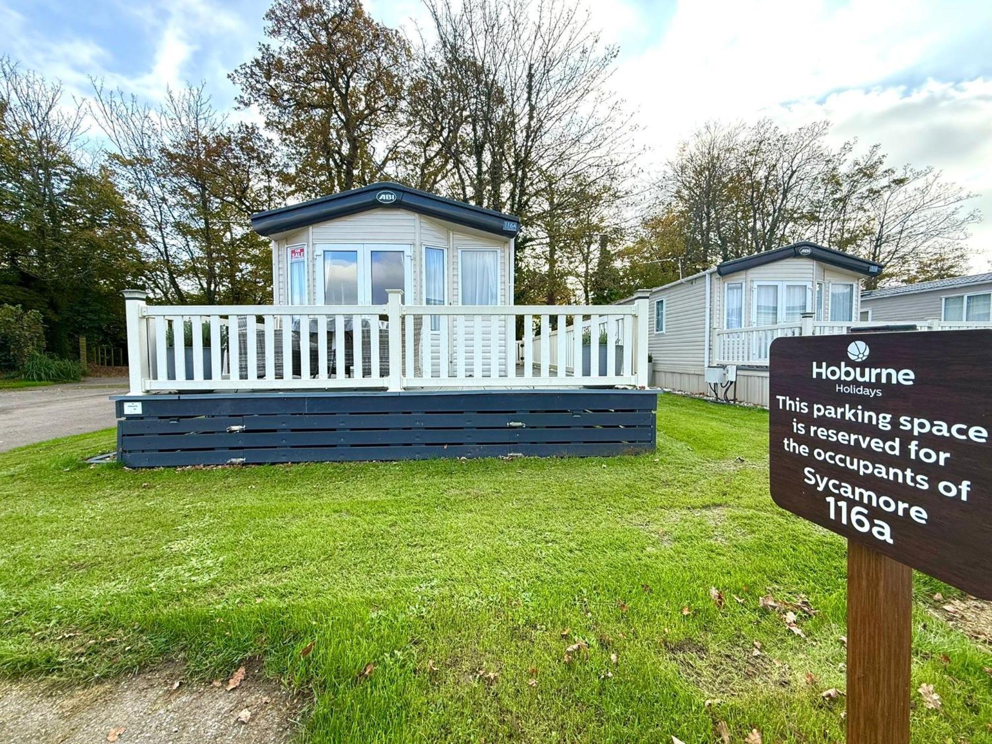 Forest Beach Bashley Park Sway Eksteriør billede